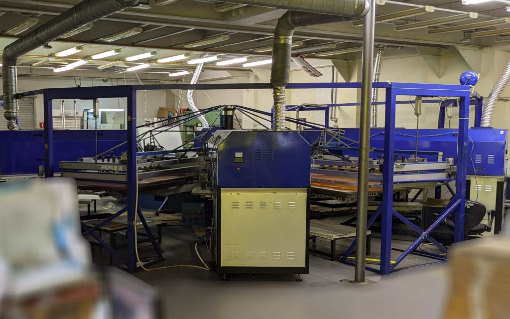 Полуавтоматическая карусель MHM SP4000 VACUUM