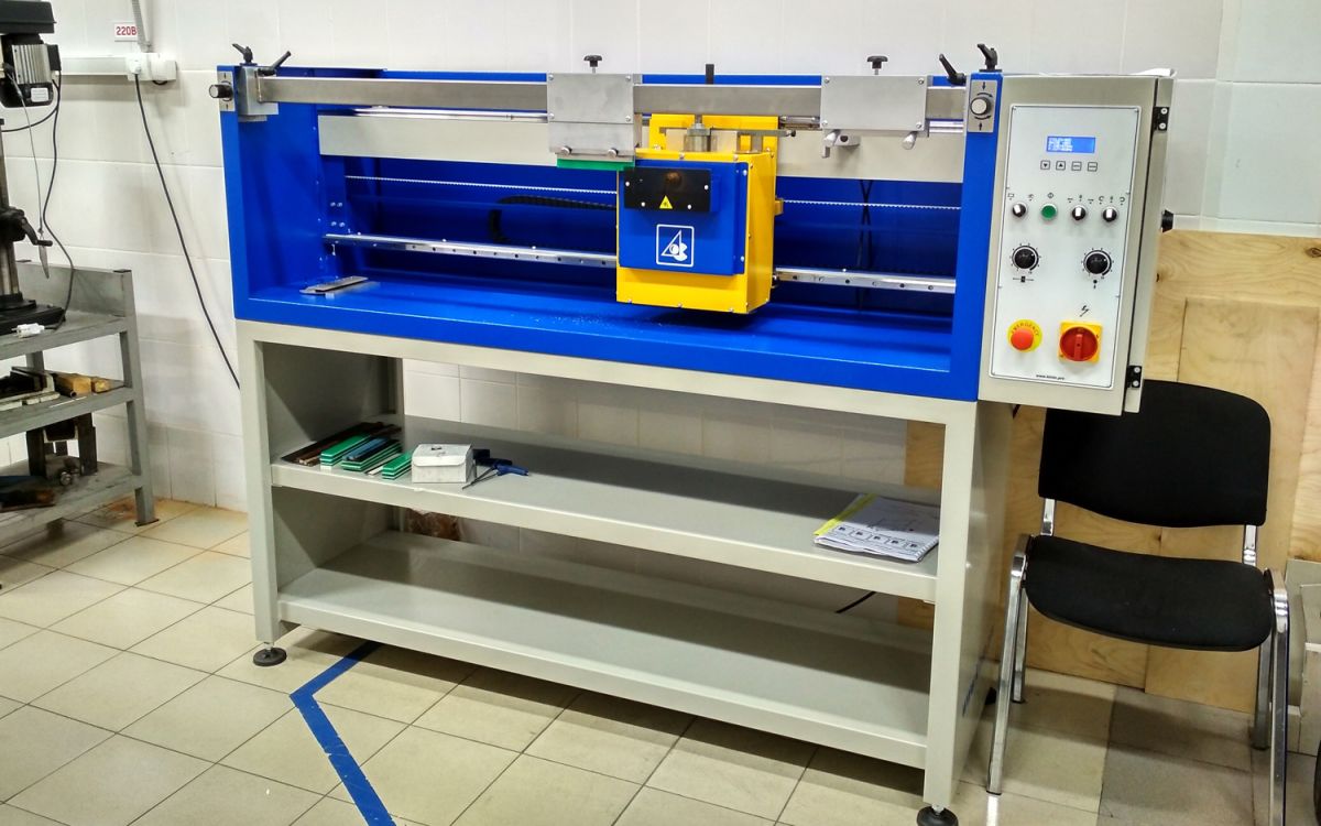 Станок RACKCUTTER на производстве компании Хевел
