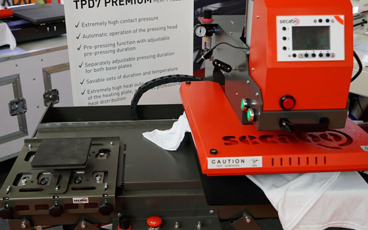 Термопресс TPD7 PREMIUM на выставке